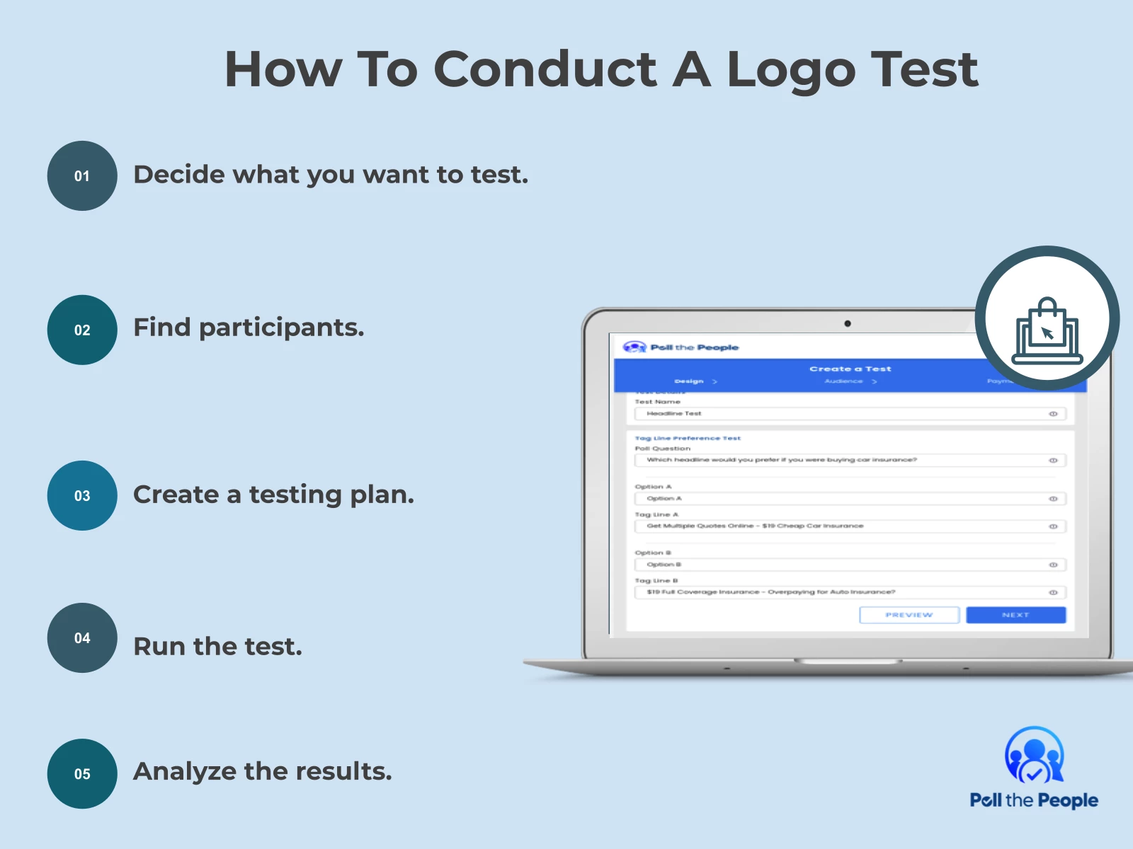 INFOGRAPHIC: How to Conduct a Logo Test - Poll the People