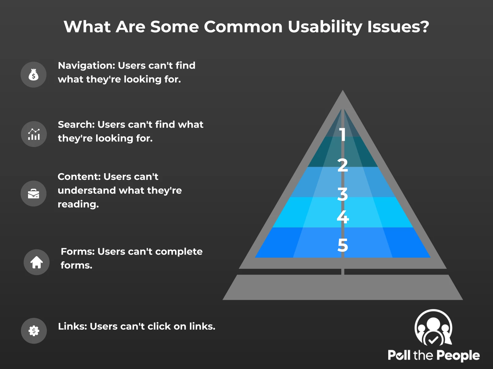 INFOGRAPHIC: What are some common usability issues? - Poll the People